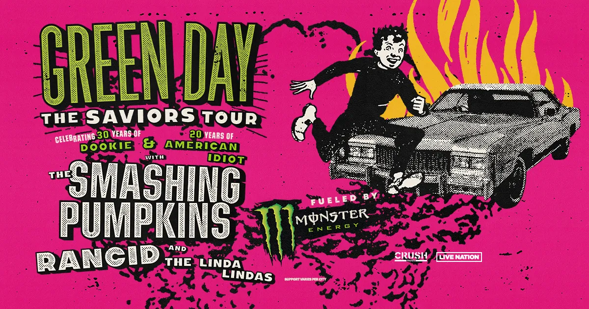 Green Day, The Smashing Pumpkins, Rancid & The Linda Lindas